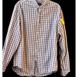 XL J. Crew Blue Plaid